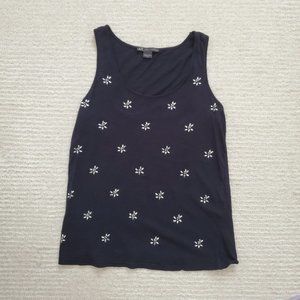 Armani Exchange Navy Tank Top